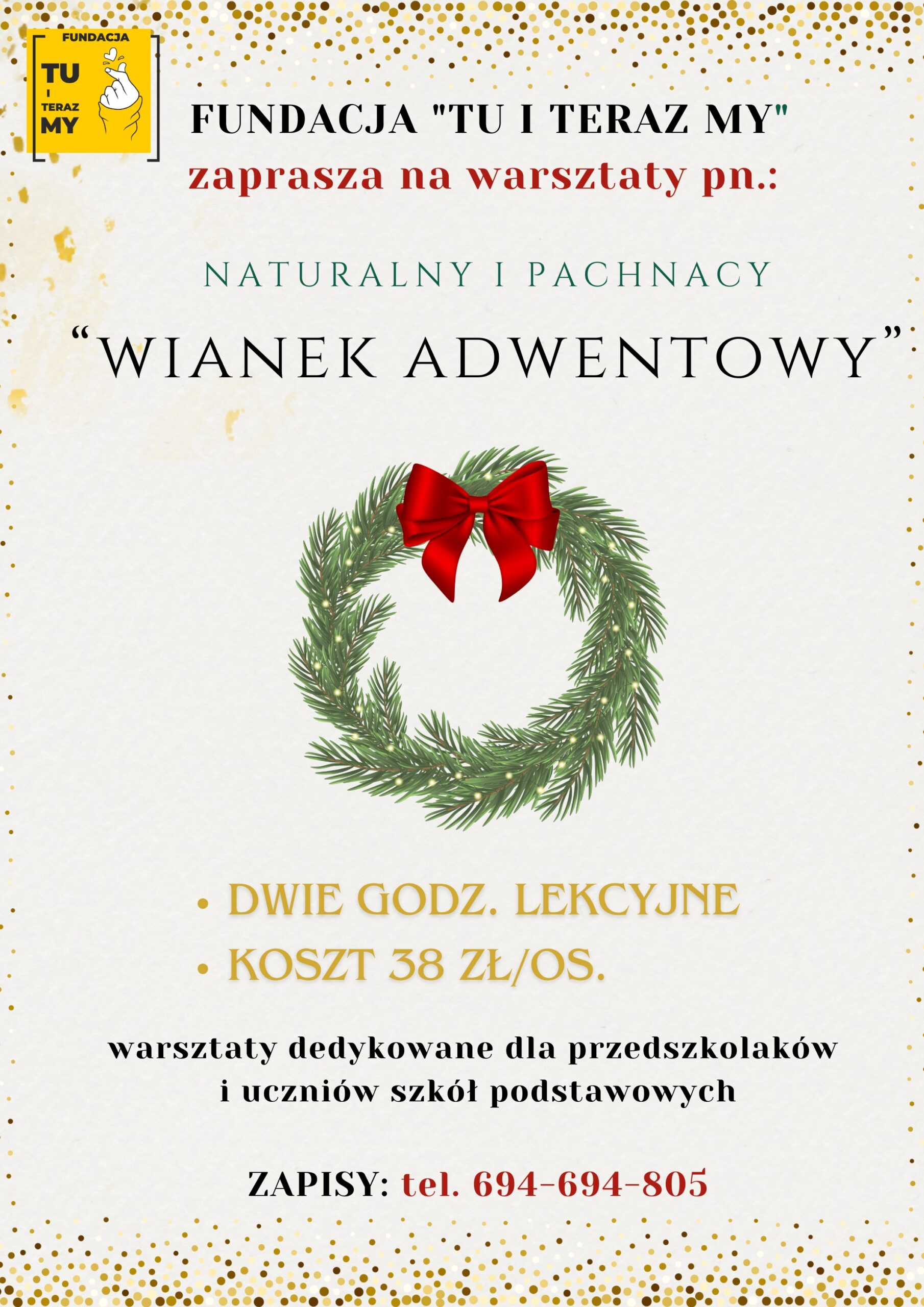 wianek adwentowy